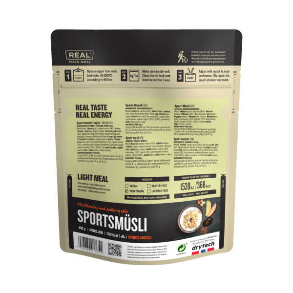 Sports Muesli - 710 kcal - Real Field Meal